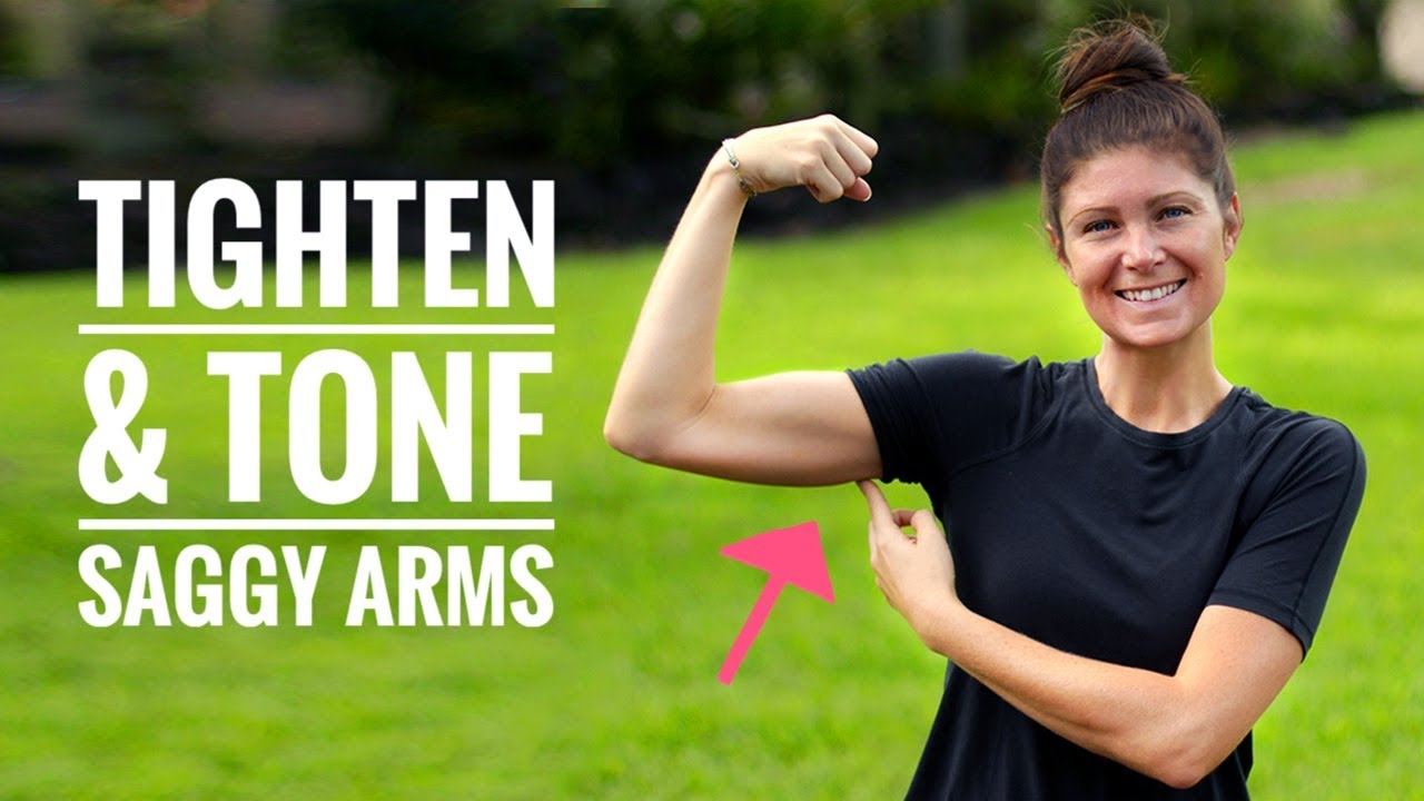 Tighten And Tone Saggy Arms Two Daily Exercises Youtube