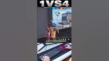 1vs4 Clutch🤯 Destroyed In Seconds🔥 MP40  on Another Level😱 #shortsfeed #tgrnrz #tondegamer#freefire