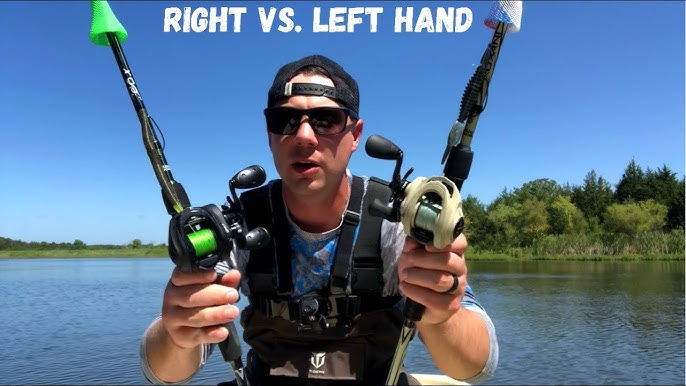 Should you reel with your right or left hand? 