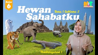 HEWAN SAHABATKU-KELAS 6 TEMA 1 SUBTEMA 2 PEMBELAJARAN 1