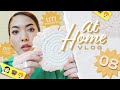 DIY Macrame Coasters + UTI Products! | At Home Vlog 8