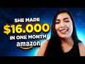 Her first month selling on amazon was life changing  student success interview