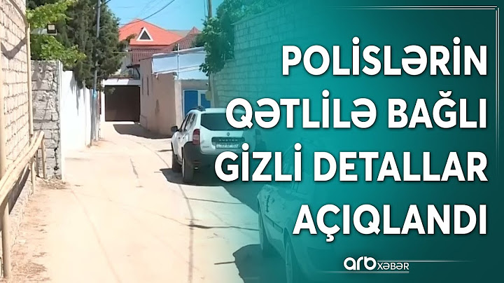 Bakıda 4 nəfərin müəmmalı ölümü: Polislərin qətlində GİZLİ DETALLAR AÇIQLANDI