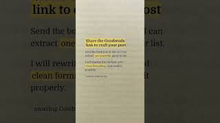 Send the Goodreads link to get a viral, book-powered quote #Goodreads #Books #Motivation #Quotes