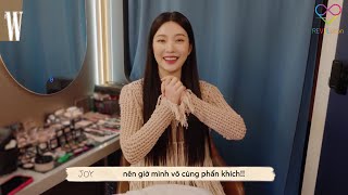[VIETSUB] Bí quyết dưỡng da của JOY  aka  Phỏng vấn hề hước cùng Công Chúa Mì Tô Kimchi | W Korea