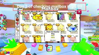 Day 3 of checking mailbox in roblox pet simulator 99. user: 95anton95