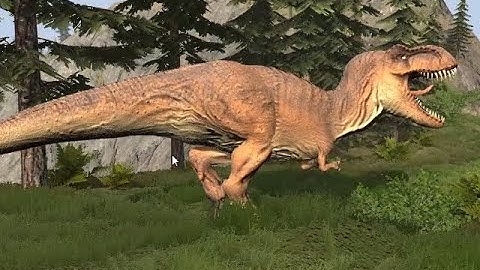Jurassic Pack Evolution — T-Rex Physics, Ragdoll & IK Test