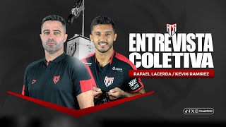 ⚫🔴 AO VIVO - Entrevista coletiva Lacerda e Kevin Ramirez - Aparecidense 1x2 Atlético Goianiense