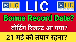 lic share bonus news, lic result, lic share news today, lic share latest news. lic news today. lic