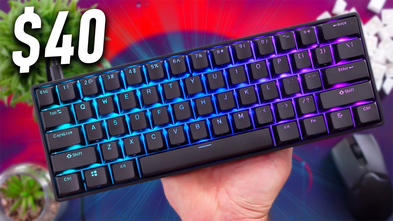 RANKED NOVA N60 - GATERON PRO Red Switches Full review on  cha