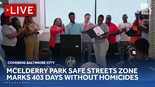 LIVE: McElderry Park celebrates 403 days without homicides | wbaltv.com