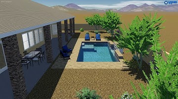 Petersen Backyard Project- Thunderbird Pools and Spas- ThunderScapes