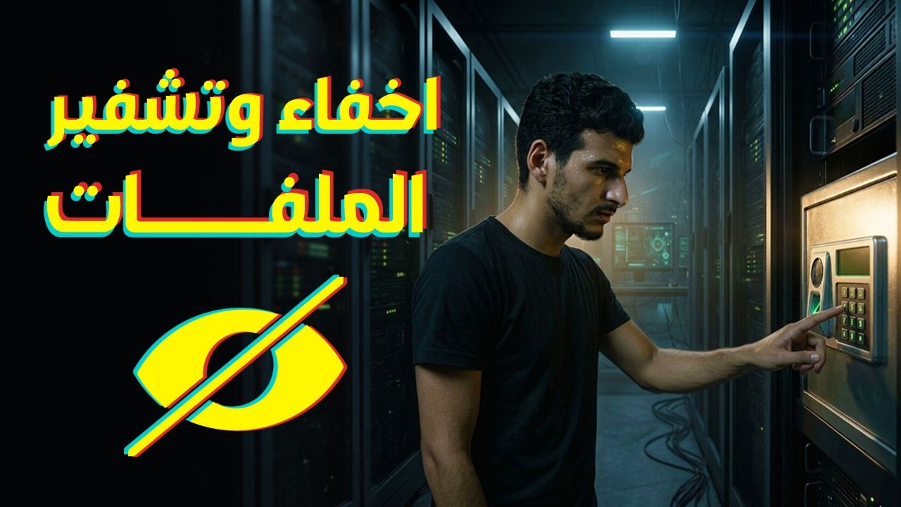 اشهر 10 طرق لاخفاء وتشفير الملفات