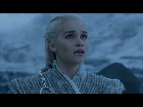 daenerys-rides-north-to-save-jon-snow---night-king-shoots-down-viserion-7x06