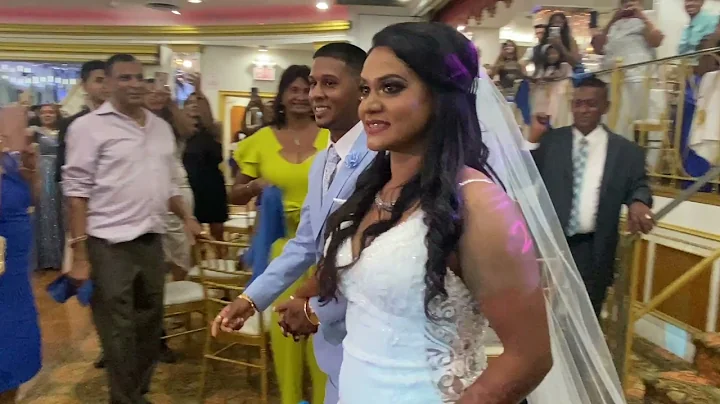 Vishwanie & Charles Wedding Reception Celebration ...