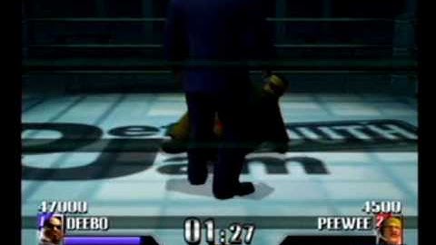 Def Jam Vendetta Deebo vs Peewee