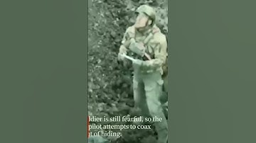 Thumbnail of russian soldier surrender to ukrainians drone outside bakhmut