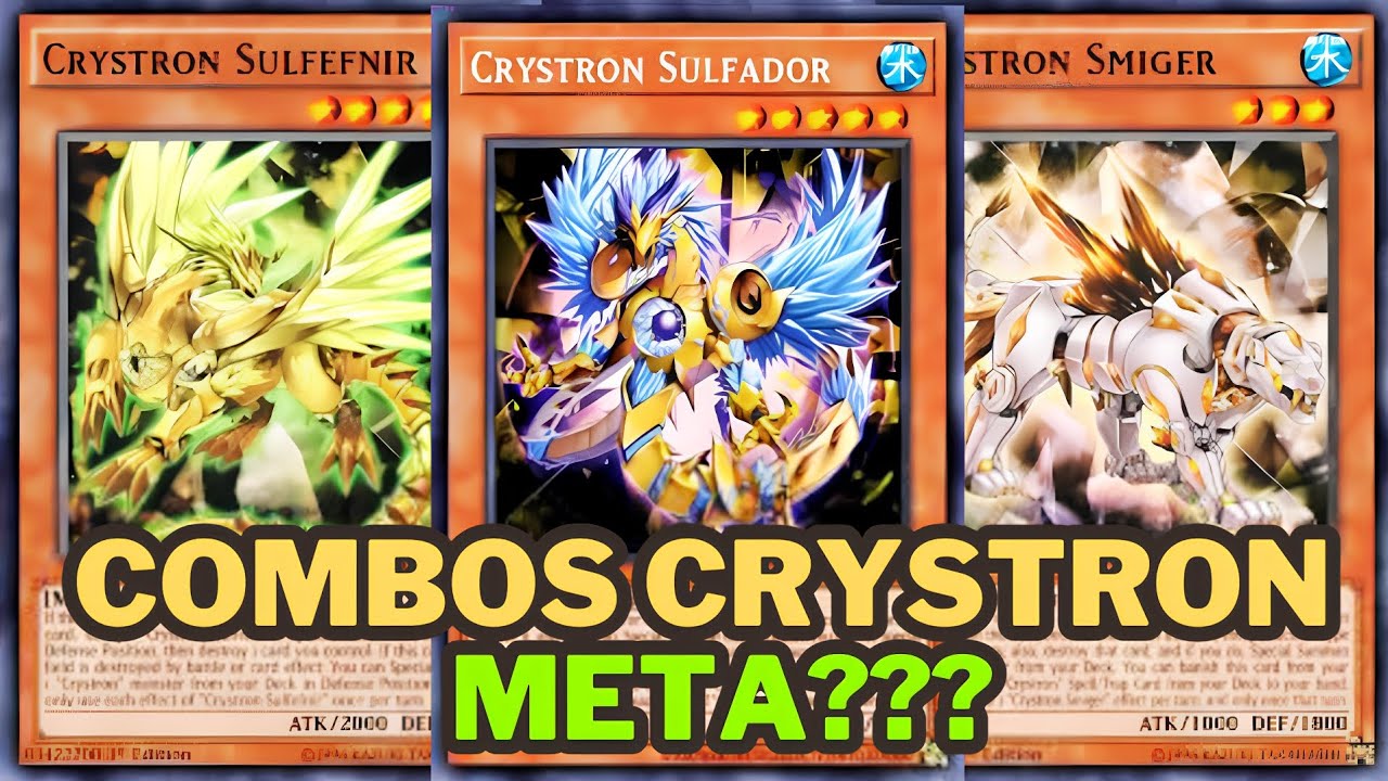 Deck CRYSTRON 🔥 7 COMBOS YOU NEED KNOW!!!