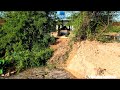 3DAYS Project Full Action Dozer Open Forest &amp; Grading Soil Making Road Around Pond | Truck5T Dumping