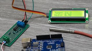 : PT1000 Temperatur Messwandler bauen mit dem Arduino #aeqweb