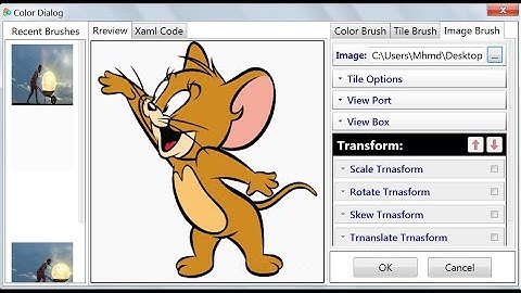 7- تغيير الصورة والخط باستخدام مصمم النماذج Form Designer