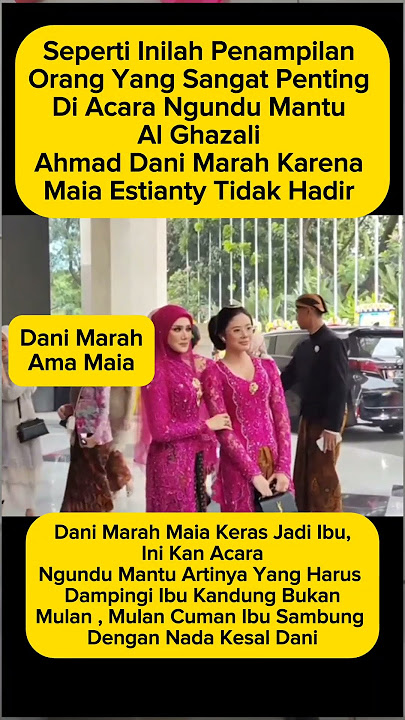 ahmad dani Marah ke maia estianty #ahmaddhani #maiaestianty #mulanjameela