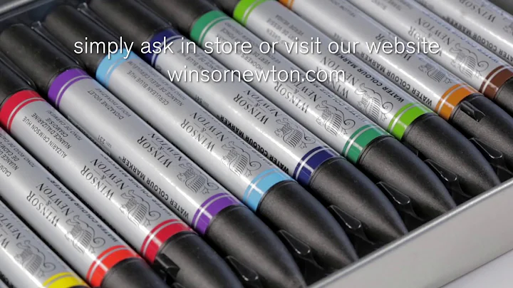 How to use Winsor & Newton Water Colour Markers