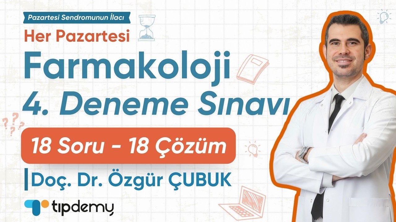 TIPDEMY ÖZGÜR FARMA 4. FARMAKOLOJİ DENEMESİ