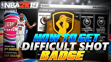 NBA 2K19 HOW TO GET DIFFICULT SHOTS FASTEST & EASIEST METHOD TO UNLOCK DIFFICULT SHOTS FAST IN 2K19!
