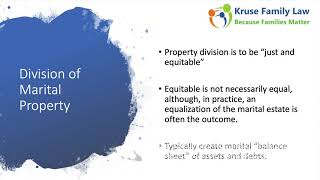 Basics of MN Divorce   Property Division