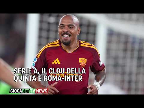 Video Calcio - Serie A, il clou della quinta è Roma-Inter