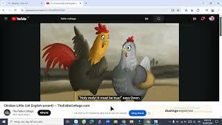 Chicken Little (UK English accent) — TheFableCottage.com