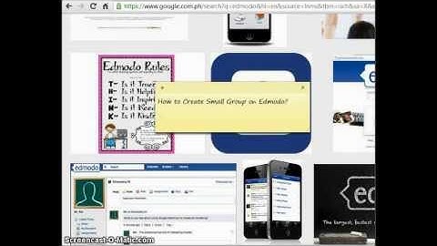 creating small group on Edmodo