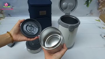 Bộ Hộp Cơm Giữ Nhiệt LOCK&LOCK EASY CARRY LHC8039 2L