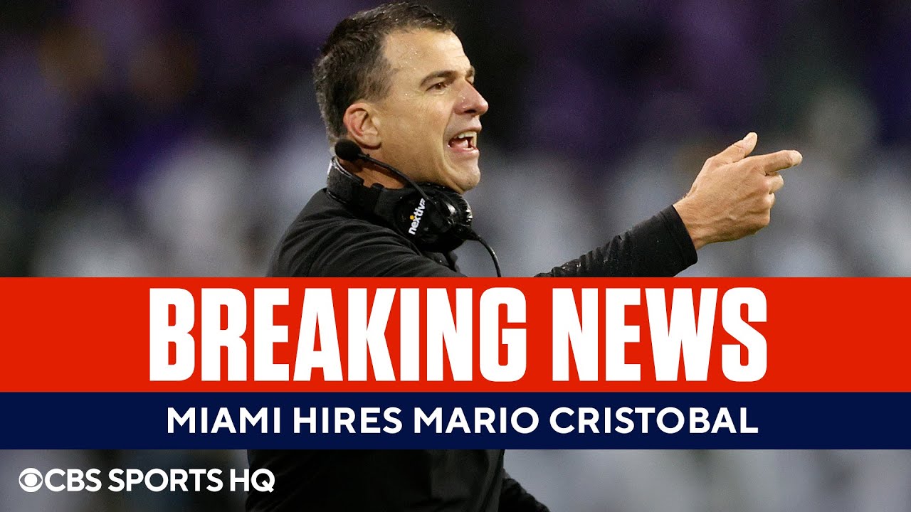 Mario Cristobal reportedly hired as Miami's next head coach