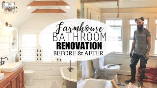 Farmhouse Bathroom Renovation | Part 2 | - Lavender &amp; Fir Farmstead