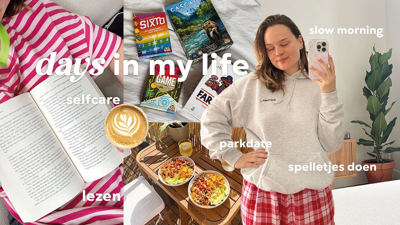 days in my life: voorbereiden voor vakantie, slow morning & selfcare 💓🫧 *vlog*