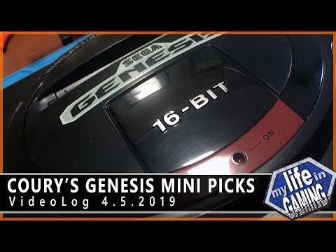 Coury's Genesis Mini Picks - VideoLog 4.5.2019 / MY LIFE IN GAMING - Coury's Genesis Mini Picks - VideoLog 4.5.2019 / MY LIFE IN GAMING