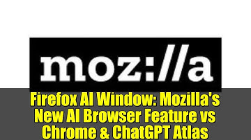 Firefox AI Window: Mozilla