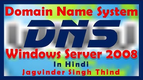 ✅ how to Install DNS server in Windows Server 2008 Tutorial in hindi