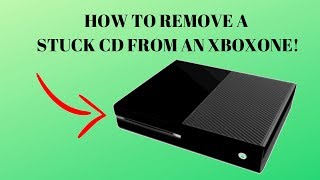 how to remove a stuck cd out of an xbox one (easy!)