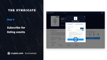 The Syndicate, the crypto fundraising platform powered by Crypto.com