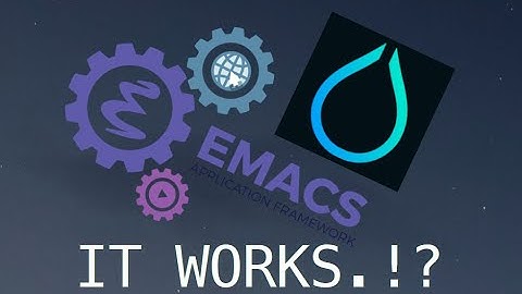 Emacs Application Framework kinda works on Hyprland now