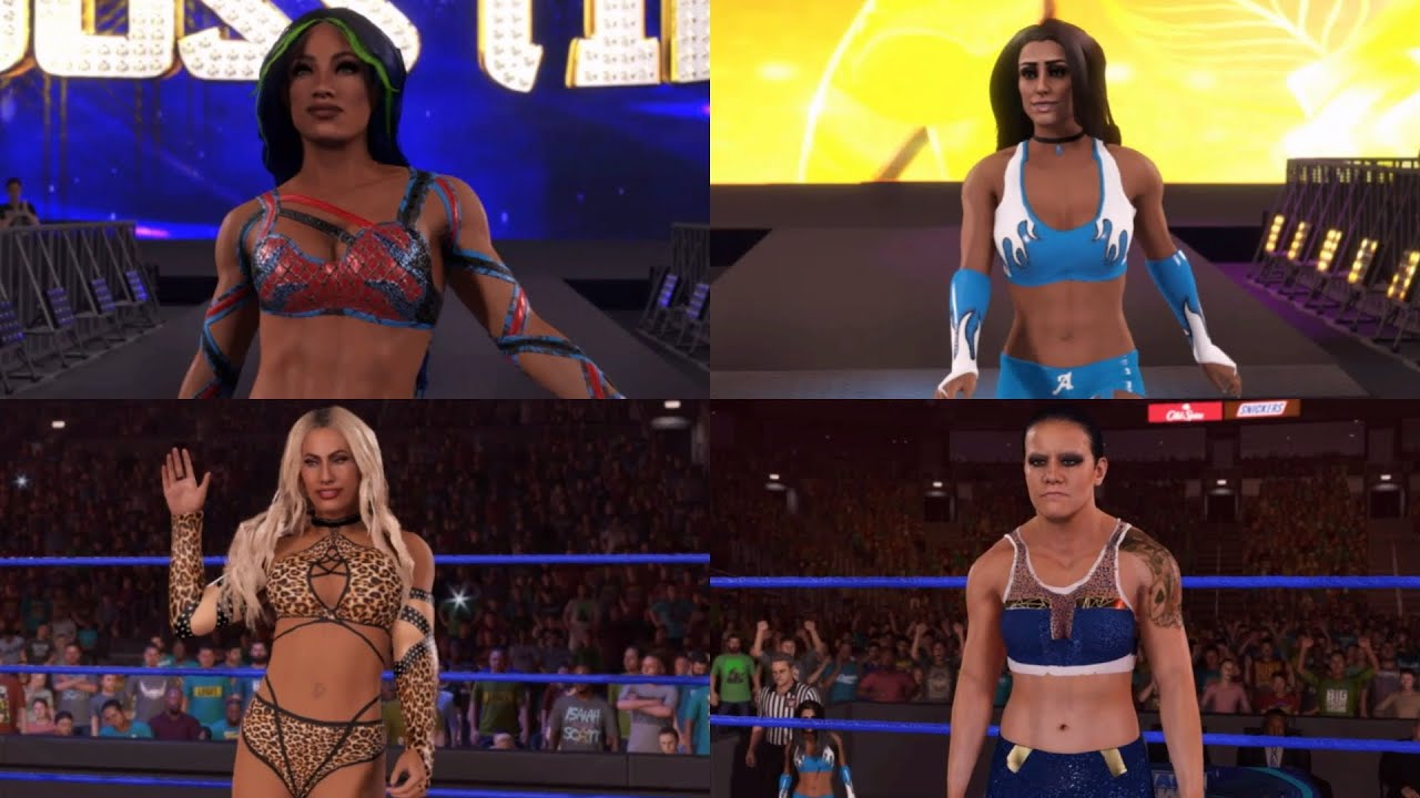 UPDATED] Veliction's WWE 2K22 Character Mods! Shayna Baszler/Charlotte  Flair EC '21/Liv Morgan MITB '22/Mandy Rose '22/Carmella '22/Dakota Kai  '22/Shotzi '22/Sasha Banks '21/Lacey Evans '22/Liv Morgan '21/Katana Chance  and MANY MORE![UPDATED] - Mod