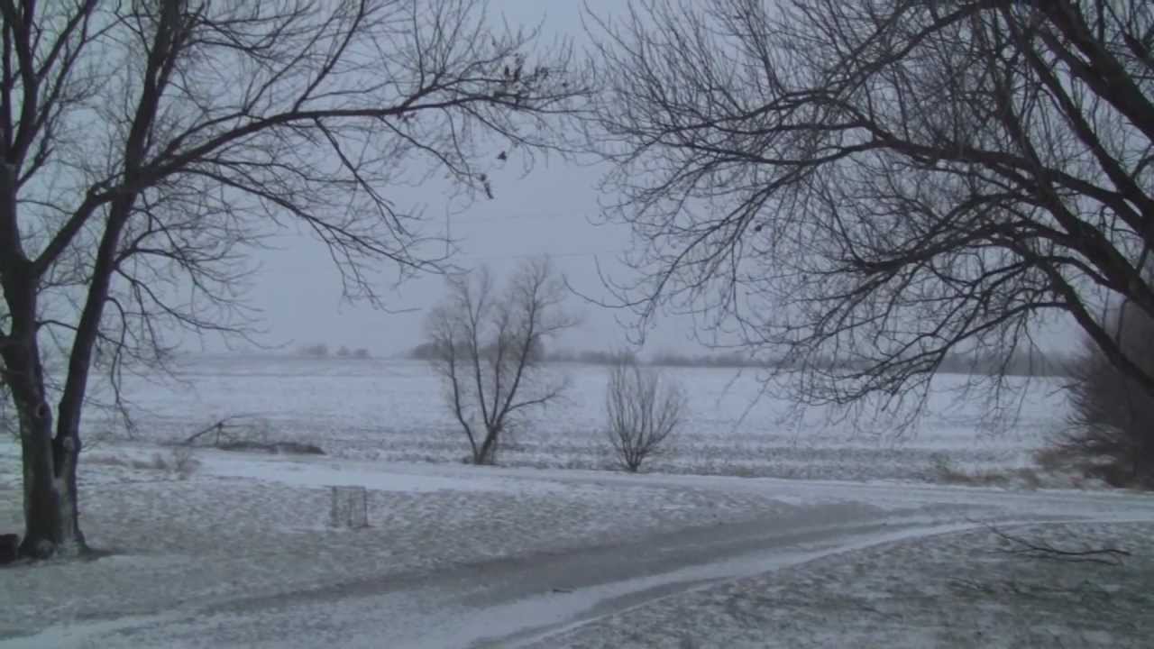 Kansas Snowstorm YouTube