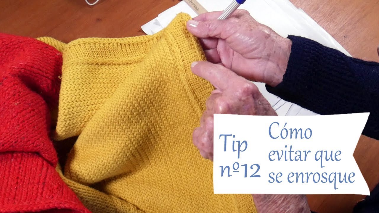 Cómo solucionar para que no se enrosque 👌 Tips para Tejer Bien Fácil