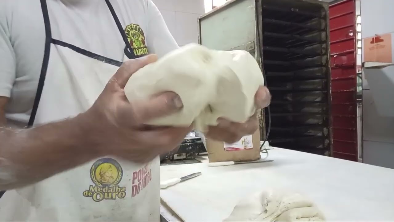 Pão francês da farinha rosa branca 