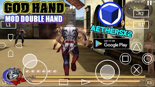 GAME GOD HAND MOD DOUBLE HAND UNLIMITED 60FPS  AETHERSX2 ANDROID screenshot 5