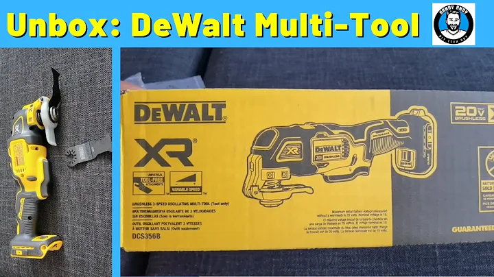 Unboxing: 20V Dewalt Multi-Tool - Max XR Oscillating Multi-Tool
