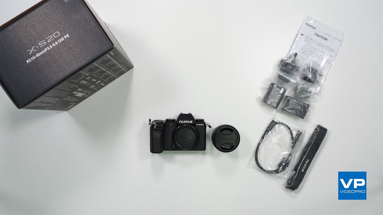 Fujifilm X-S20 Mirrorless Camera with XC 15-45mm Lens Kit | VIDEOPRO